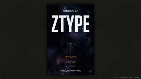 ZType – Type to Shoot.